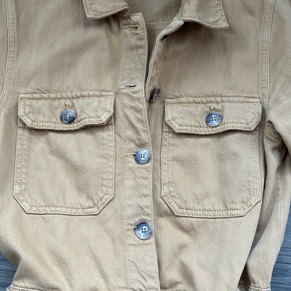 Reformation | Kendall Boiler Suit Jumpsuit Deserttan size 4 - Picture 7 of 16